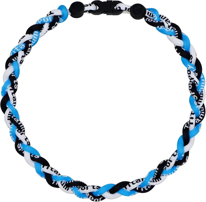 SUPBOMM Baseball Rope Necklaces, League Team Colors Braided Necklace, Baseball Team Gifts - Image 1